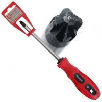 Отвертка крестовая PZ2 x 100 мм Intertool VT-3159