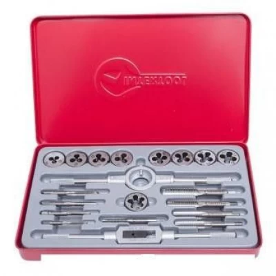 Набор плашек и метчиков 20 ед Intertool SD-8021