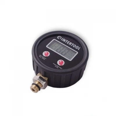 Цифровой манометр Цифровой манометр к пистолету для подкачки Intertool PT-0501