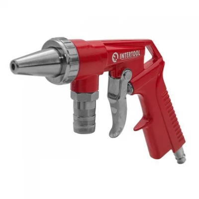 Пистолет пескоструйный пневматический со шлангом Intertool PT-0706