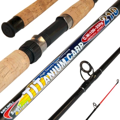 Карповое удилище шт2 Winner Titanium Carp 100-250g 2.1м * Карповое удилище шт2 Winner Titanium Carp 100-250g 2,1м