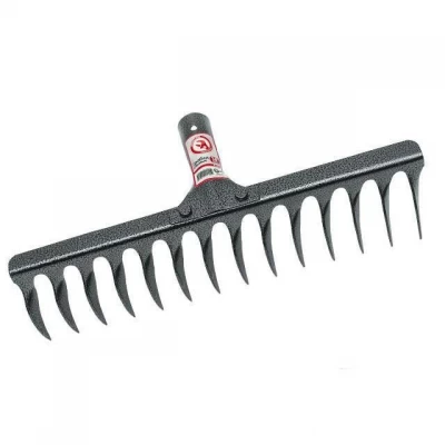 Грабли садовые 14 зубьев 2,3 мм Intertool FT-2010