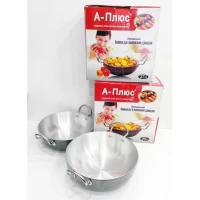 Сковородка WOK 2шт. (27; 29 См) (Арт. 0423 / 0422) А-Плюс