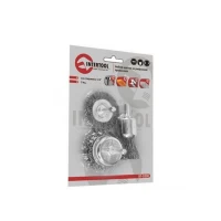 Набор щеток проволочных для дрели 3ед., 1/4