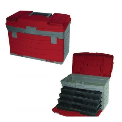 Многофункциональный органайзер пластиковый для метизов Intertool BX-4017 - 17", 435*235*30м Intertool BX-4017