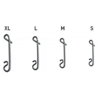 Безузловое соединение спиннинговое YM-2022 (100шт) M *