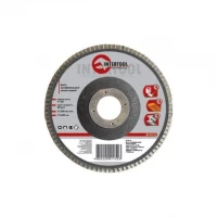 Диск шлифовальный лепестковый 115*22мм, зерно K36 Intertool BT-0103