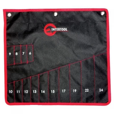 Чехол для гаечных ключей 14 карманов 430мм*430мм Intertool BX-9009