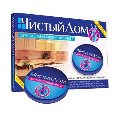 Ловушки/тараканы "Чистый дом" 6шт.