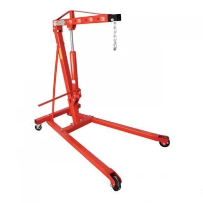 Гидравлический подкатной кран-съемник двигателя 1т Intertool GT0807