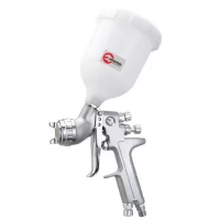 Профессиональный краскораспылитель LVMP, 1.4мм, верхний пластиковый бачок 600 мл Intertool PT-0115