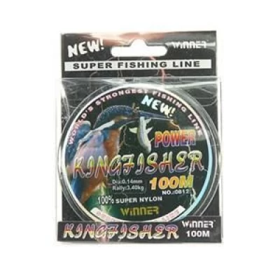 Леска Winner Original Power King Fisher №0813 100м, сечение лески в описании