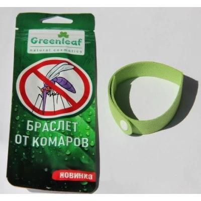 Браслет от комаров "Greenleaf", до 240 ч