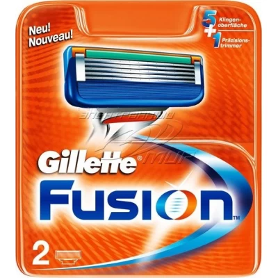 Картридж для бритья мужской "Gillette" Fusion 2 шт