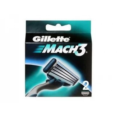 Картридж для бритвы мужской "Gillette" Mach 3 2 шт