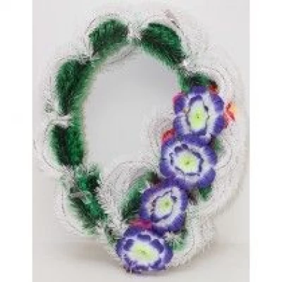 ВЕНОК АЖУРНЫЙ "ПОЛТАВА", ЦВЕТОК КЛЕМАТИС