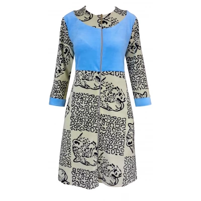 Халат велюровый Олеся, р. 58, цвета в ассортименте