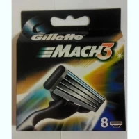 Картридж для бритвы мужской "Gillette" Mach 3, 8 шт Оригинал