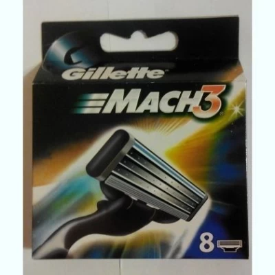 Картридж для бритвы мужской "Gillette" Mach 3, 8 шт Оригинал