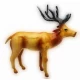 Олень кожа (34х34х9 см)(12") код 18085