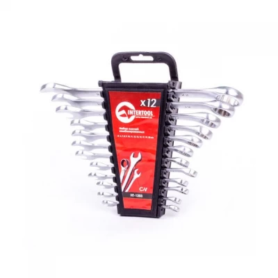 Набор ключей комбинированных Intertool HT-1204 15 предметов 6-22 мм
