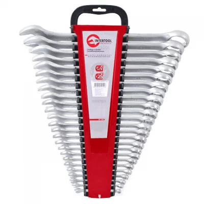 Набор ключей комбинированных Intertool HT-1205 25 предметов 6-32 мм