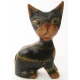 Фигурка деревянная "Кот" (C 044) (10 см) (Индонезия) код 19067