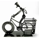 Техно-арт подставка под ручки "Велосипедист" металл (19х21х7,5 см)(C103) код 19338