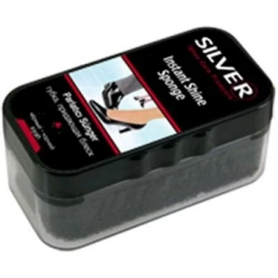 Губка (мини) придающая блеск Silver, черный