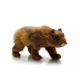 Медведь (натуральный мех)(22х11х7 см) код 23283
