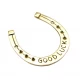 Подкова бронзовая "Good luck" (9х7,5 см)(Naal Good Luck medium big) код 24479