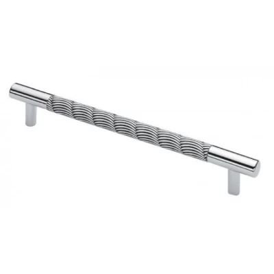 Ручка DESENLI 224mm Хром-Матовое Золото 14.259-05