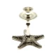 Подсвечник бронзовый "Морская звезда" (12,5х12,5х12 см) код 26604