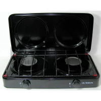 ГАЗОВАЯ ПЛИТКА ЭЛНА-01П (ПГ-2Н С КРЫШКОЙ, 2 КОНФОРКИ)