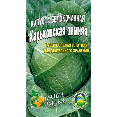 Семена  Капуста Харьковская зимняя 100сем.