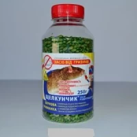 Зерно в бутылке 250гр. от крыс и мышей