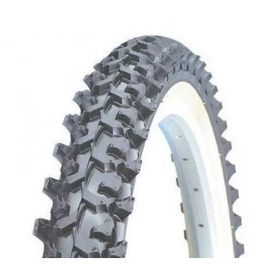 Велопокрышка c камерой шипованая 14"