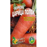 Семена Морковь  Царица полей Позднеспелый сорт  20г.