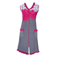 Трикотажный халат "Орхидея" разм. 44-58