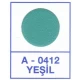 Заглушка WEISS под конфирмат - смкл. Yesil (Зеленый) K-0412