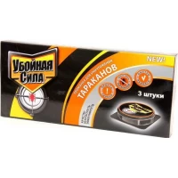 Средство от тараканов и муравьев "Убойная сила" гель 75 мл