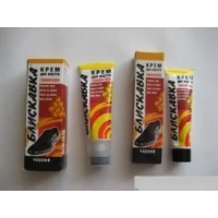 Крем для обуви "БЛИСКАВКА" Тюбик 50 мл., цвета в ассортименте 