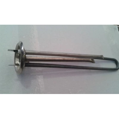 Тен 1,3 кВт   с нержавейки прямой с трубками под 2 терм.