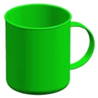 Кружка пластмассовая 0.4 л 