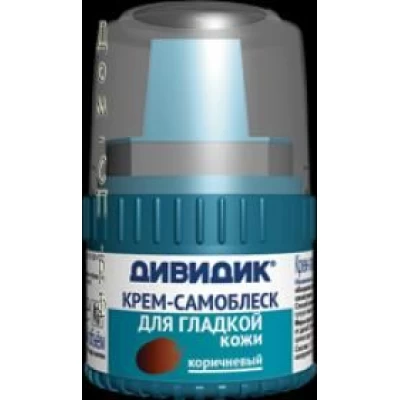 Крем для обуви Blyskavka коричневый 50мл