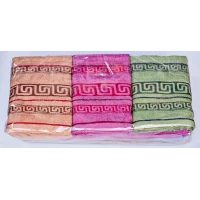 Полотенце для лица, размер 50х90 см, махра