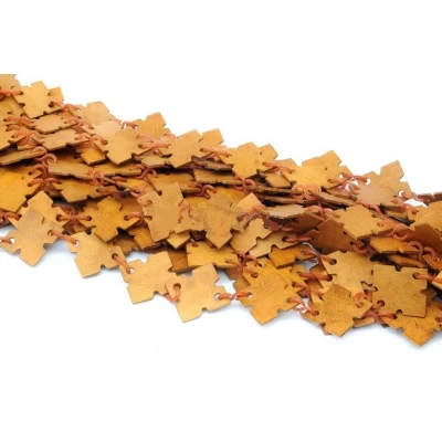 Шторки для дверей Украина, дерево - бук, выстота-2 м., ширина-1м., "Квадратики", светлые