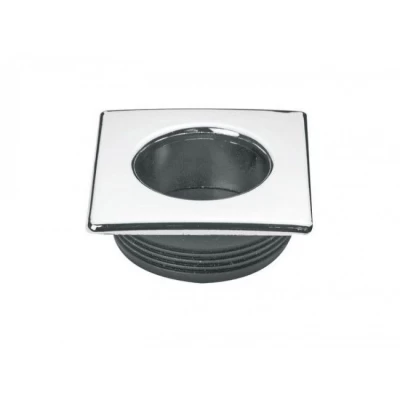 Ручка врезная квадрат PLS KARE GOMME Хром 5248-06