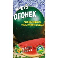 Семена Арбуз Огонек Ранний сорт 40сем.