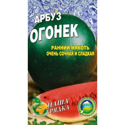 Семена Арбуз Огонек Ранний сорт 40сем.